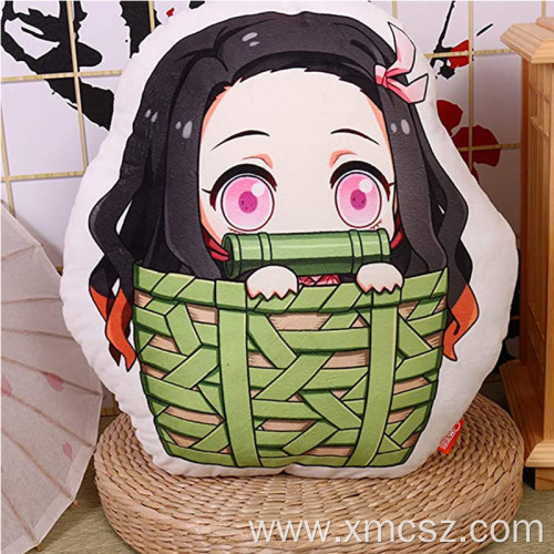 Anime cartoon image custom shaped pillow